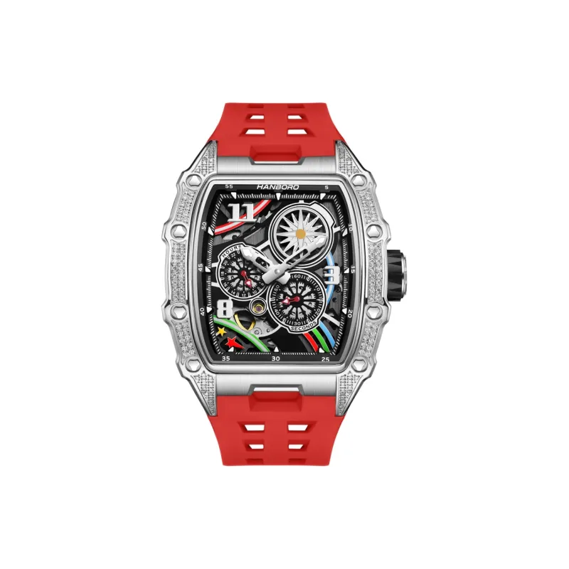HANBORO Men Watch-5