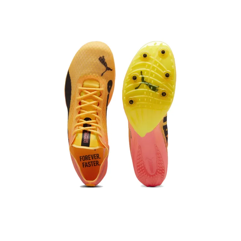 PUMA EvoSPEED Distance Nitro Elite+ 4 Cleats 'Orange Black'-3