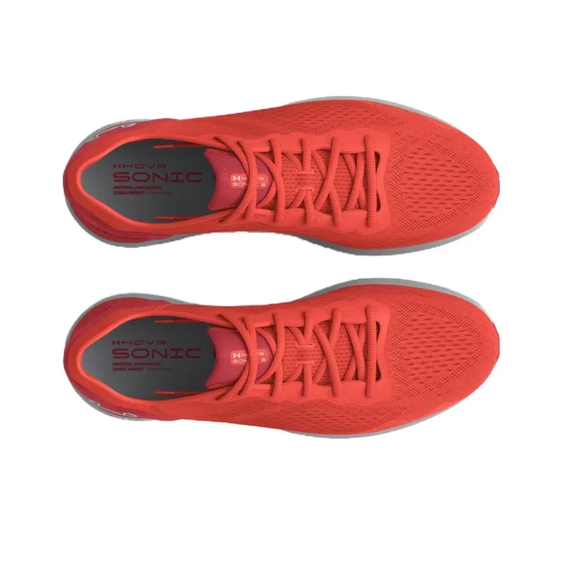 Under Armour Hovr Sonic 6 Wear-Resistant Low-Top Running Shoes Men's Pink-3