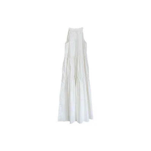 Y6Y Sleeveless Dresses Women's White