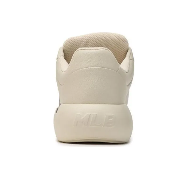MLB Chunky Classic 24SS Cushioning, Abrasion Resistant, Height Increasing Low Top Casual Shoes Unisex Ecru-2