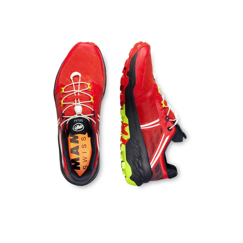 MAMMUT Sertig Cushioning, Slip Resistant, And Abrasion Resistant Low Top Outdoor Shoes Men's Classic Red-3