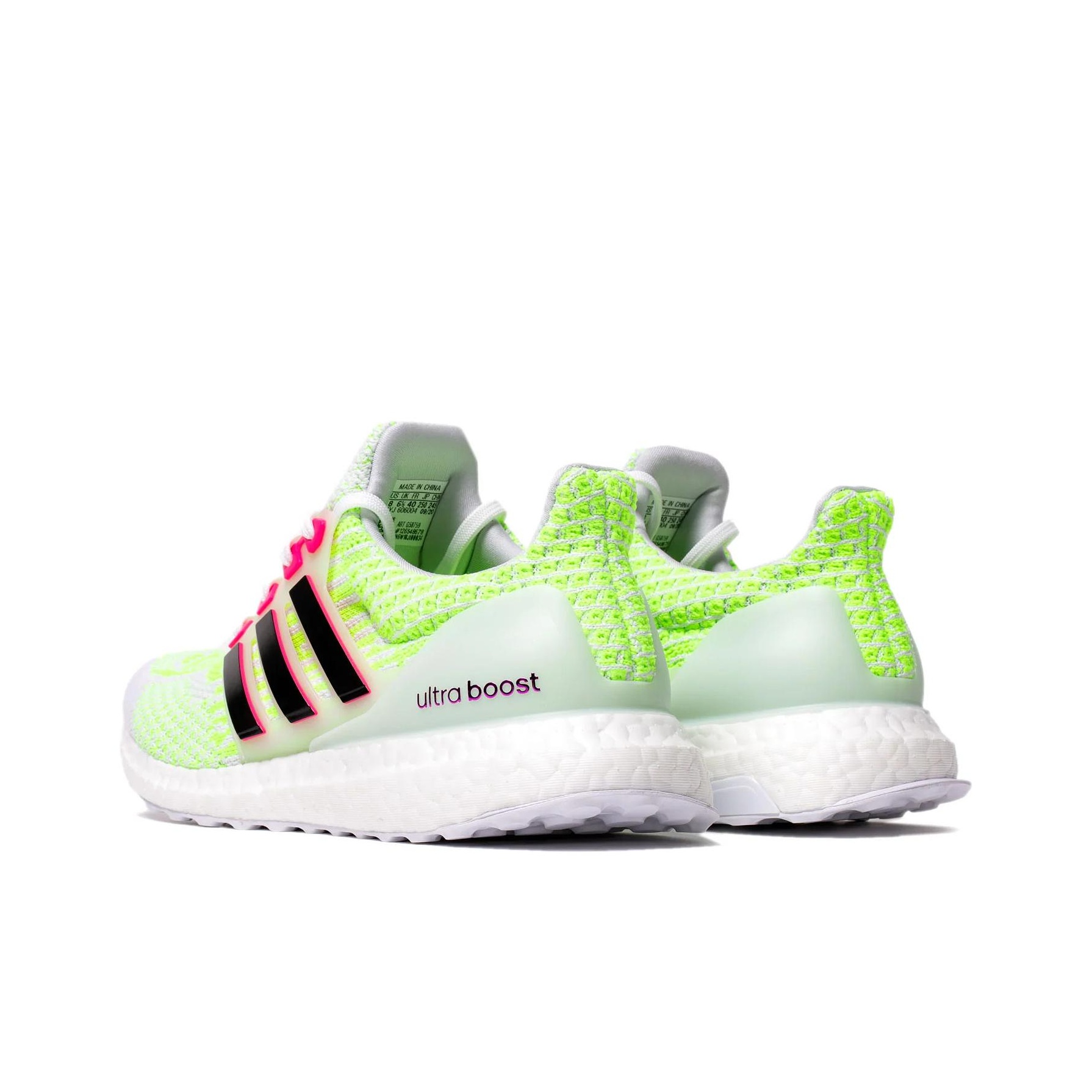 Adidas Ultra Boost 5.0 Dna Glow in The Dark White Black Women s US W 5 POIZON