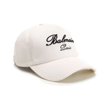 BALMAIN Signature-embroidered Baseball Cap