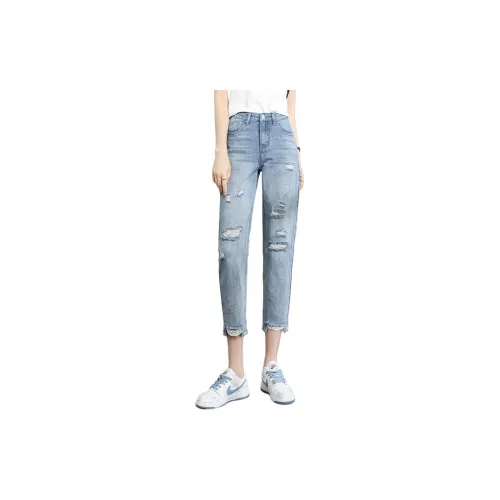 Tonlion Women Jeans