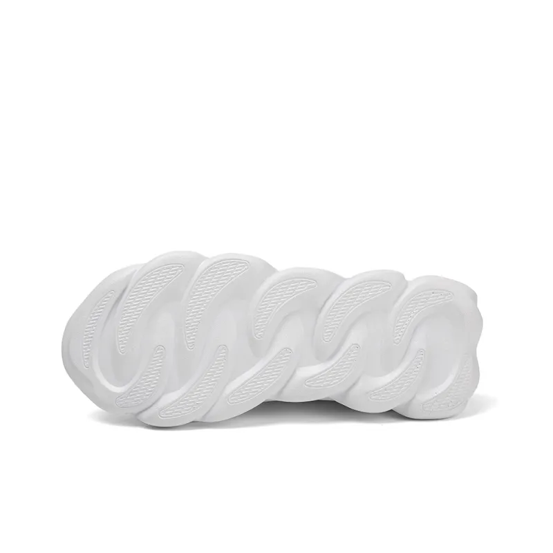 CAMOSI Cushioned Slip Resistant Low Top Chunky Sneakers Unisex-3