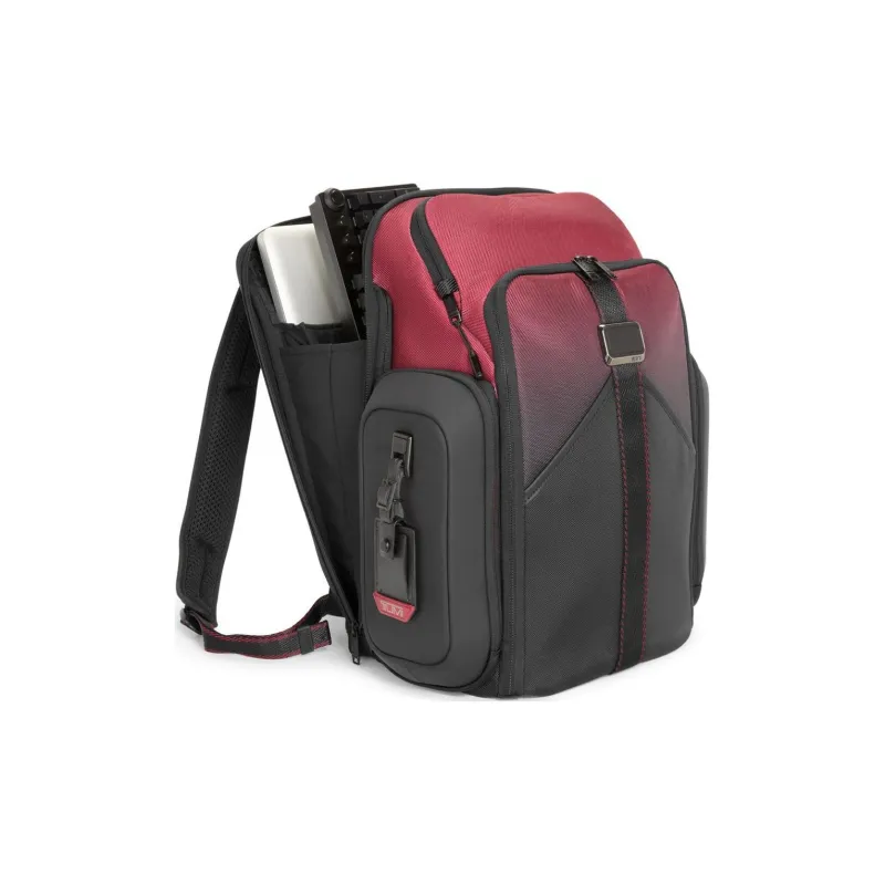 TUMI Fabric Backpack Large Size Unisex Red Gradient-1