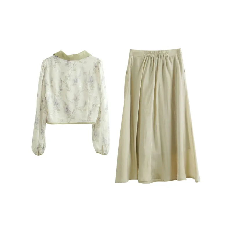Olrain Skirt Set Women's Multicolor-1