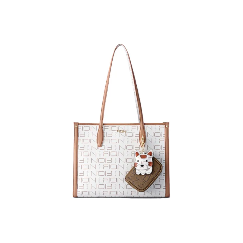 FION Artificial Leather Shoulder Bag Tubas Women's Multicolor-6