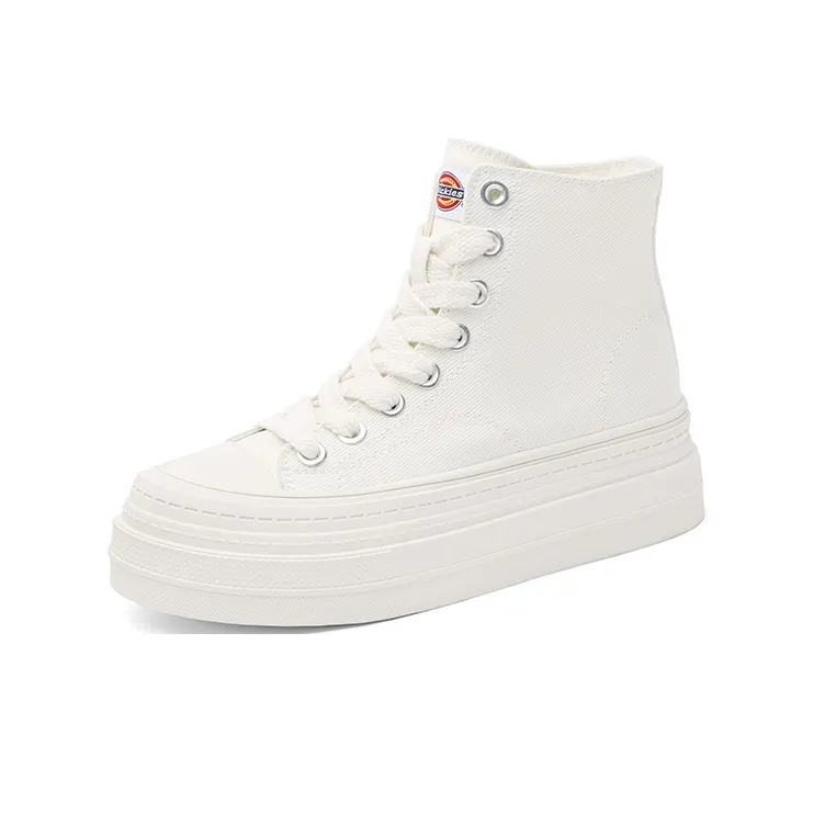 Dickies High Top Canvas Shoes Women's Beige-1