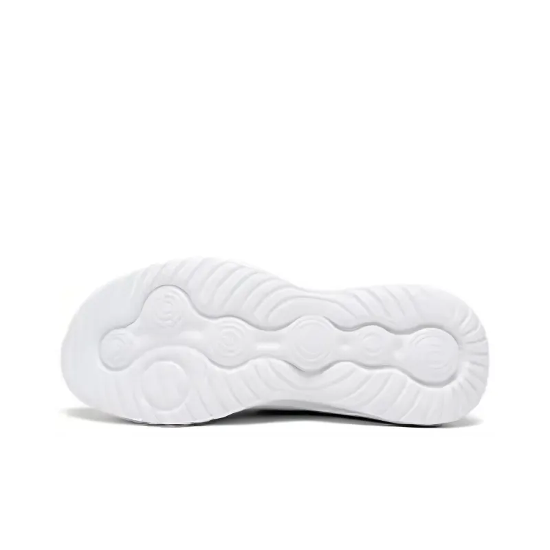 361° Cushioning, Wear Resistant Low Top Running Shoes Men's White Nebula Cyan-3