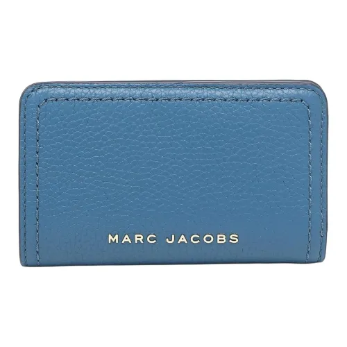 MARC JACOBS Leather Wallet Women's Blue