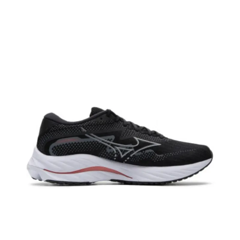 Mizuno Wave Rider 27 'Black Grey Red'-1