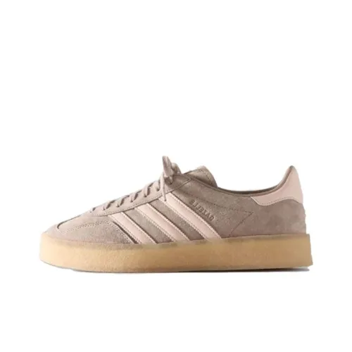 Kith X Adidas Originals Gazelle Skateboard Shoes Men Low-Top Brown