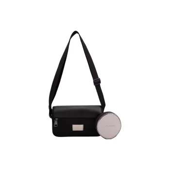 CALVIN KLEIN Fabric Crossbody Bag Men's Space Black