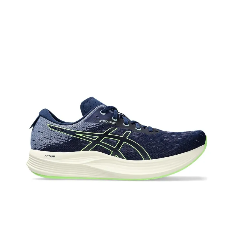Asics Evoride Speed 2 Blue Expanse Illuminate Green-1