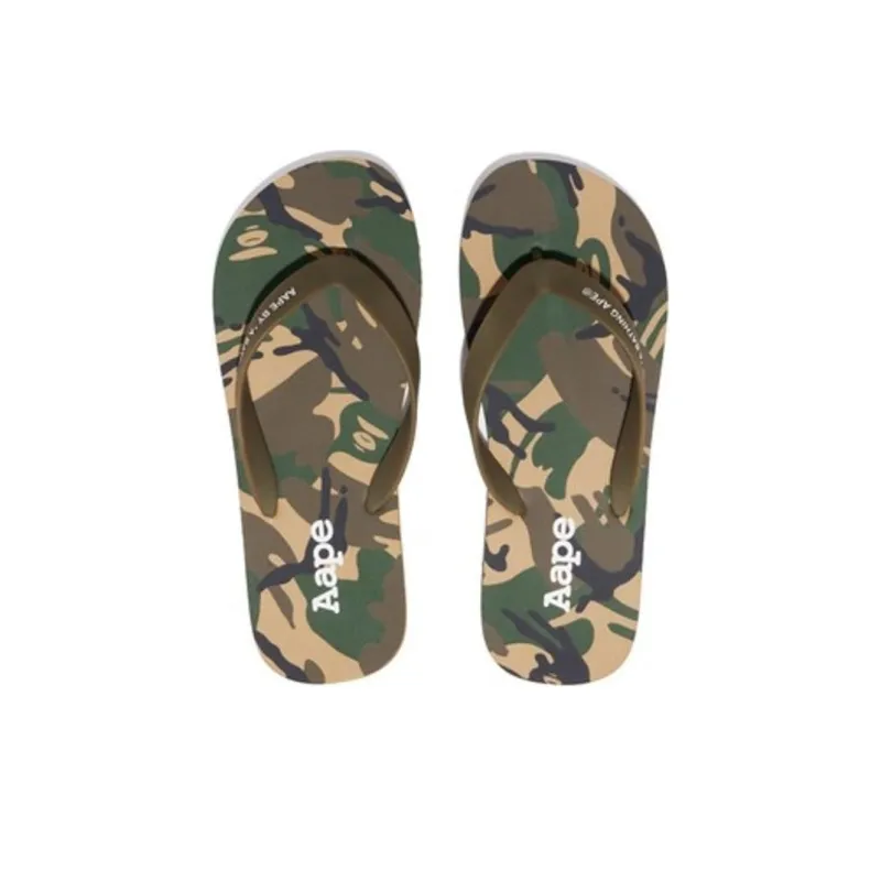 Aape Stylish Sandal Unisex Brown Green-3