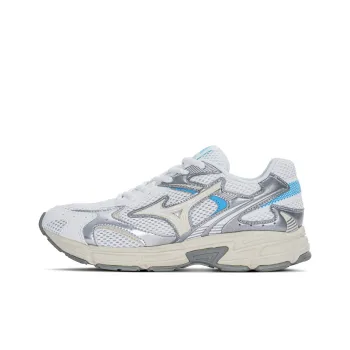 Mizuno Speed 2K Cushioned Wear Resistant Breathable Low Top Casual Running Shoes Unisex White Silver Blue