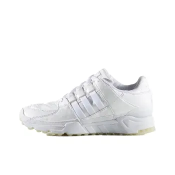 Adidas Eqt Running Support 93 Triple White Tumbled Leather