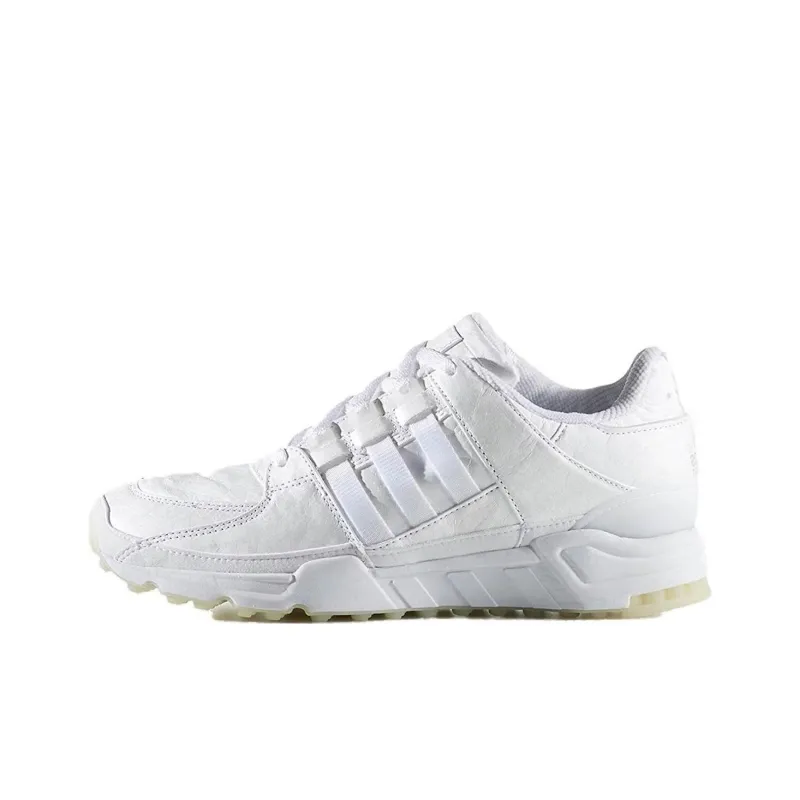 Adidas Eqt Running Support 93 Triple White Tumbled Leather-0