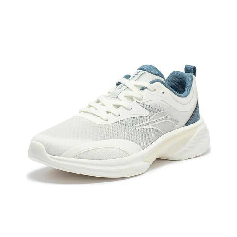 361° Cushioning, Wear Resistant Low Top Running Shoes Men's White Blue-1