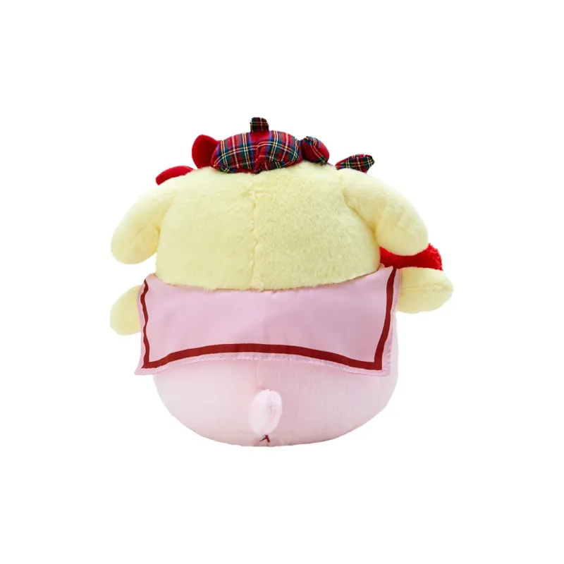 Sanrio Pompompurin Heart Bowknot Collection Dolls Plush Doll 21.5cm Height-1