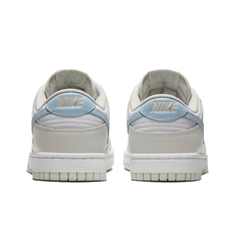 Nike Dunk Low Light Bone Armory Blue Women's-4
