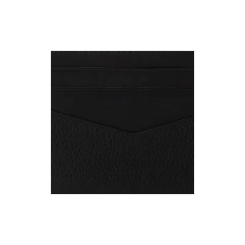 GIVENCHY Calfskin Card Holder, Wallet Men's Black-4