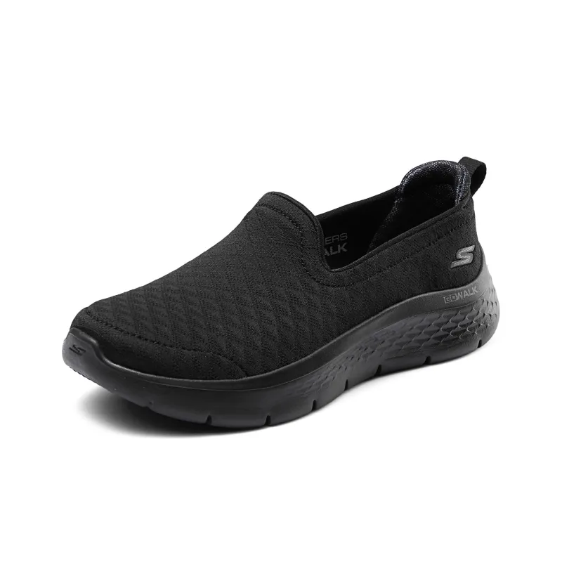Skechers D'lu Durable Breathable Lightweight Low Top Casual Shoes Women's Black-2