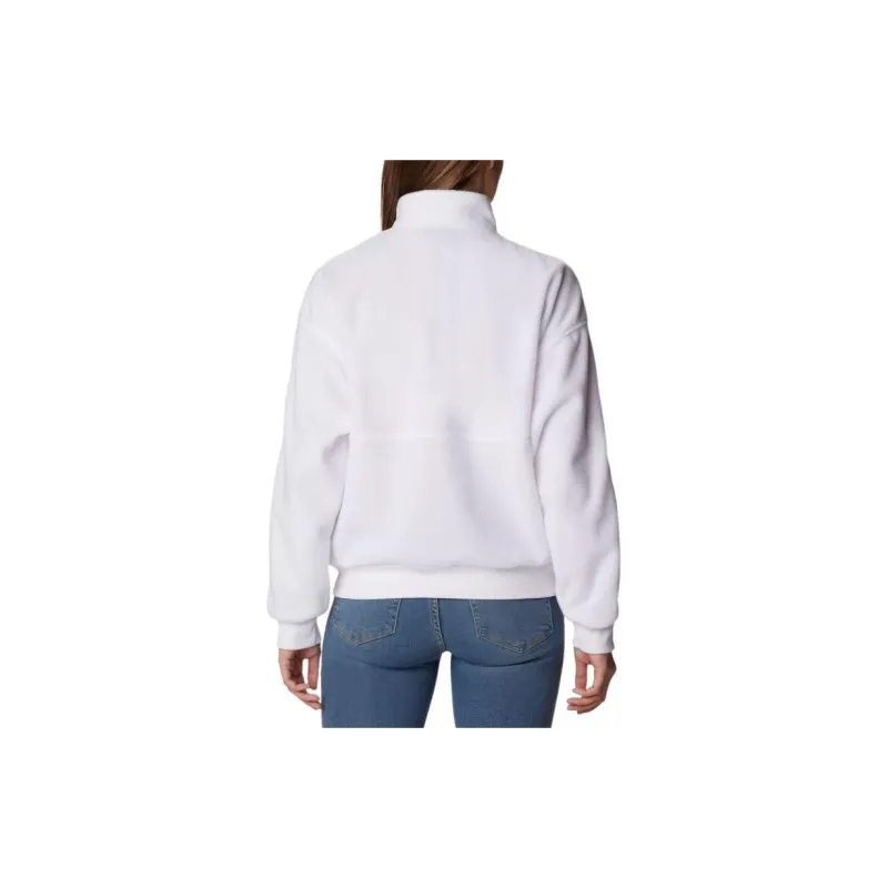 Columbia Wintertrainer Fleece Pullover Sweatshirt Women's White-1