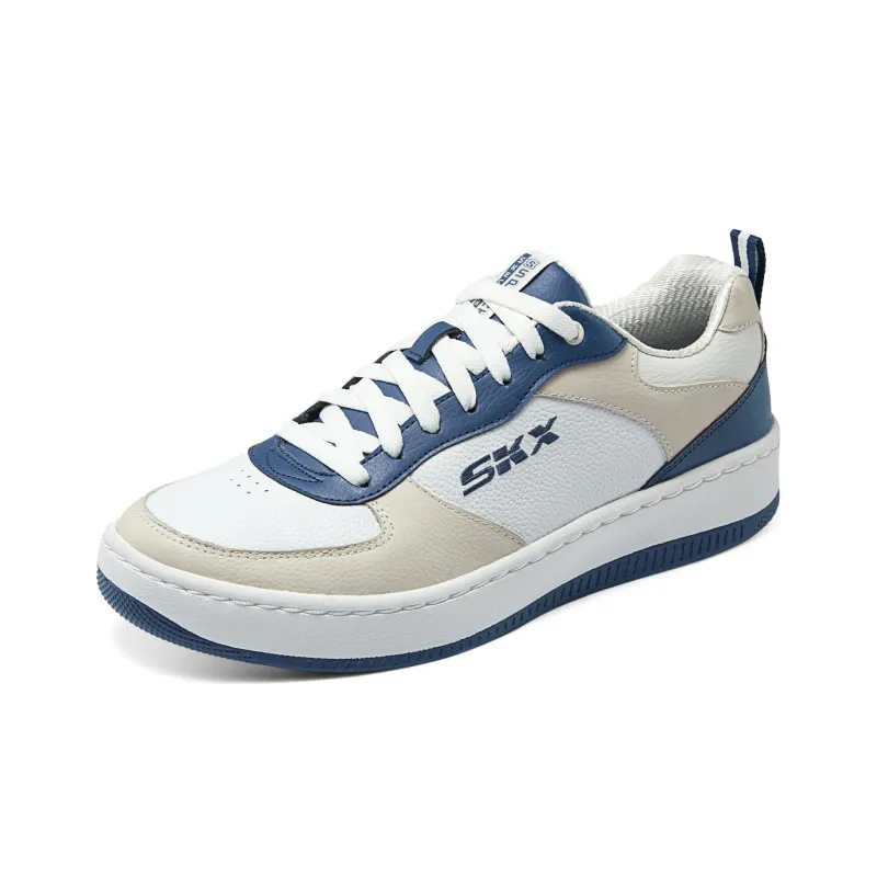 Skechers Low Top Skateboard Shoes Men's White-2