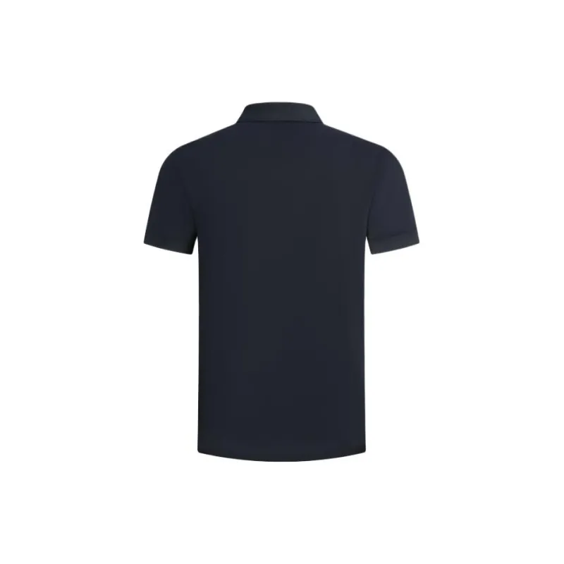 ARMANI EXCHANGE SS24 Polo Shirt Men's Navy Blue-1