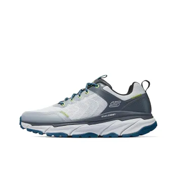 Skechers OUTDOOR Cushioned Wear Resistant Balanced Lightweight Low Top Casual Shoes Men's Light Gray