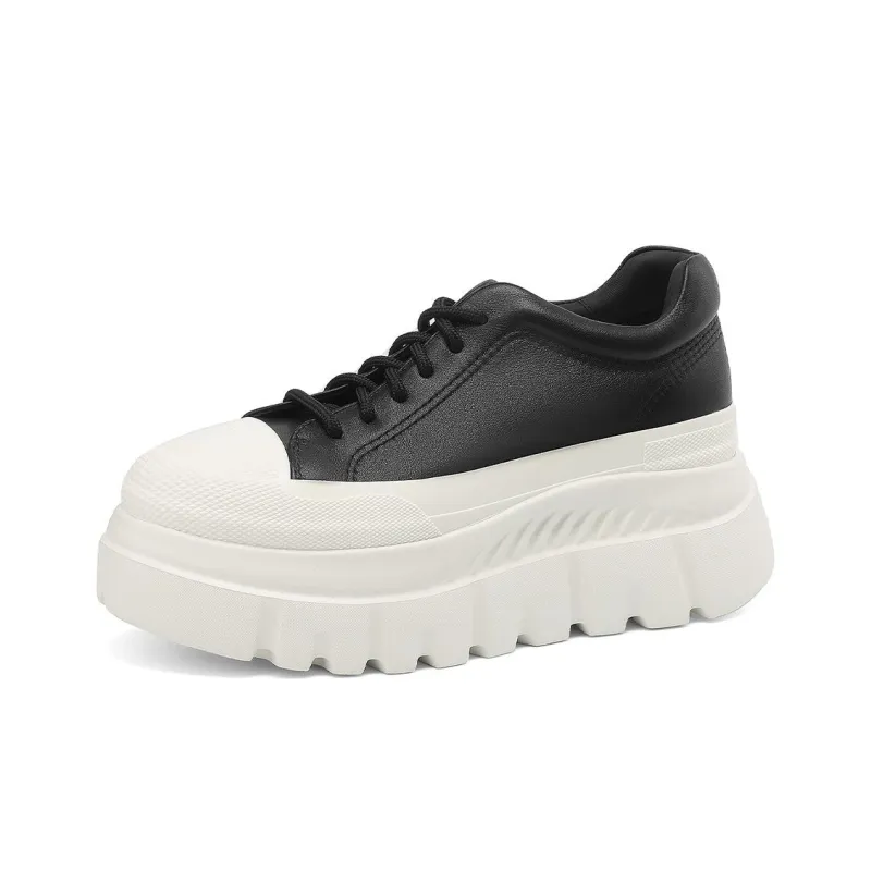 Rosa Bianca Breathable Lightweight Height Increasing Warm Low-Top Casual Shoes Women's-1