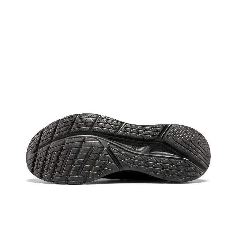361° Cushioning Wear Resistant Low Top Running Shoes Men's Obsidian Black-3