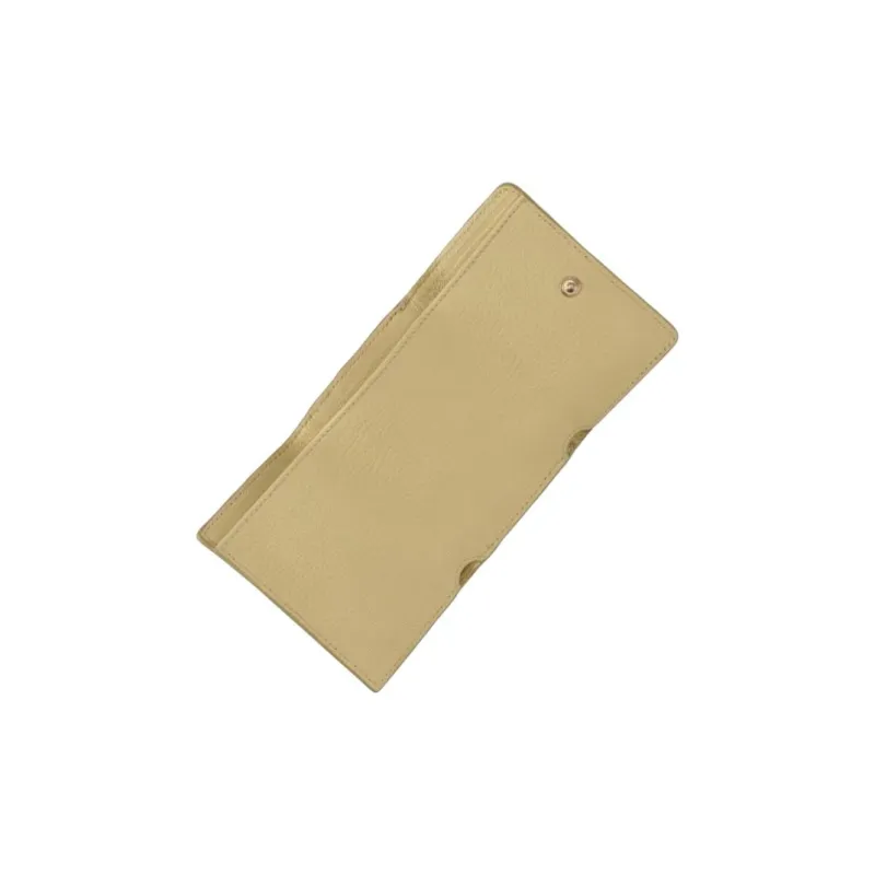 See By Chloe Tilda Grained Goatskin Wallet Mini Women's Solid Yellow-3