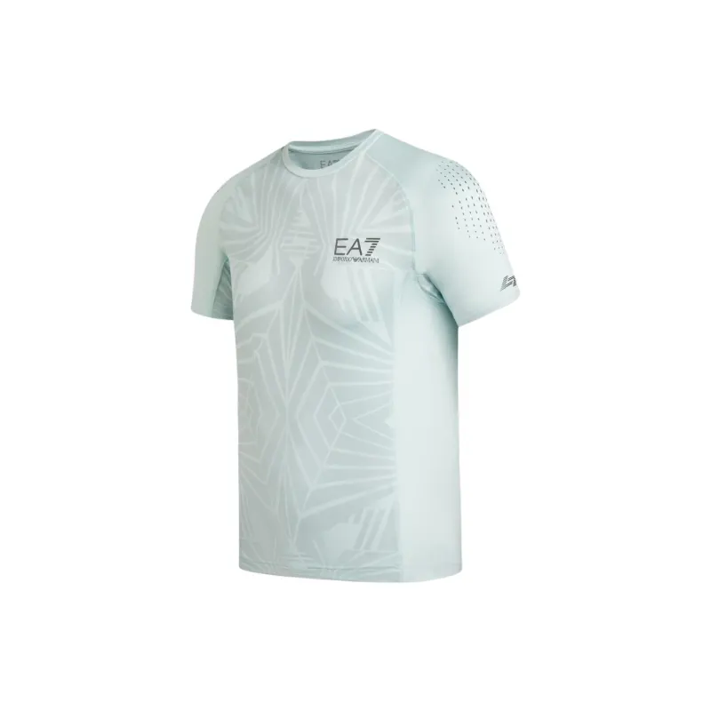 EMPORIO ARMANI Logo print Stretch T shirt-2