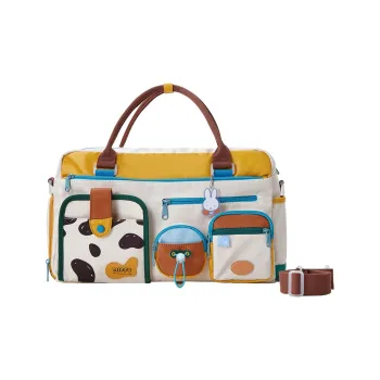 Miffy Fabric Travel Bag Handbag Shoulder Bag Crossbody Bag Large Size L Women's