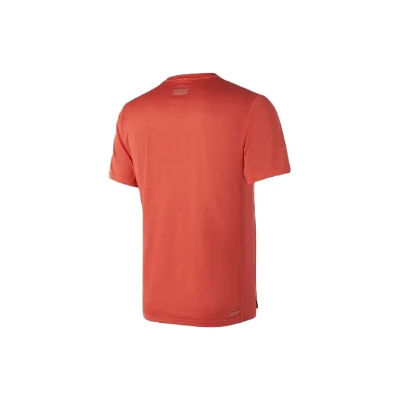 New Balance Sports Life Collection Set in Sleeve T Shirt Men's Orange Red-1