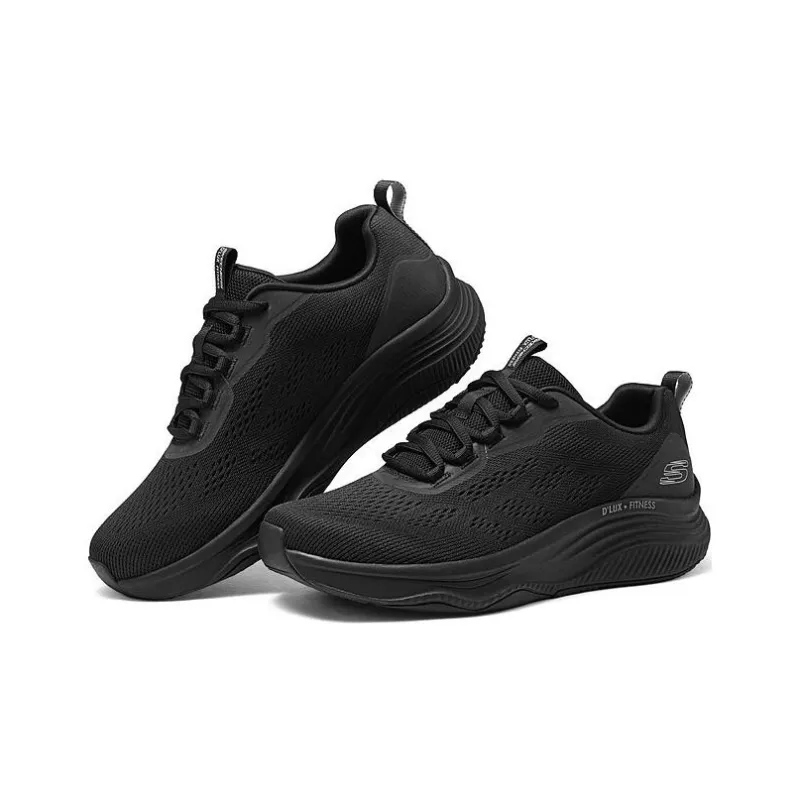 Skechers Cushioning Low Top Casual Running Shoes Men's Black-3