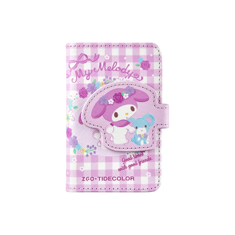 Zgo Sanrio, My Melody Collection PU Card Holder Regular Women's Pink-1