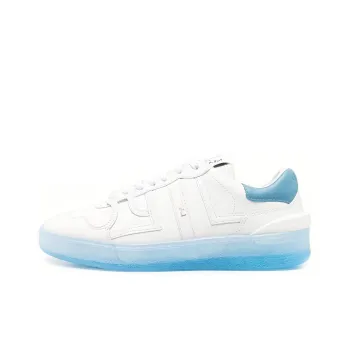 Lanvin Clay Low Top Stylish Skateboarding Shoes Women's White Blue