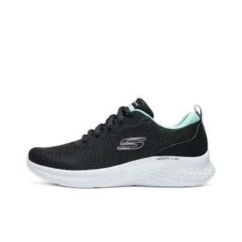 Skechers Skech Lite Pro Wear Resistant Wide Coverage Lightweight Low Top Casual Running Shoes Women's Black