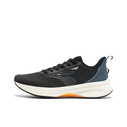 361° Titan Lite Running Shoes Men Low-Top Obsidian Black/Nostalgic Blue