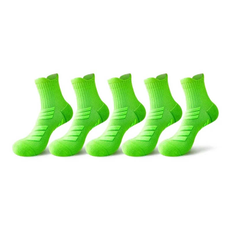 LUOLIAN Mid Calf Socks Unisex 5 Pack-50