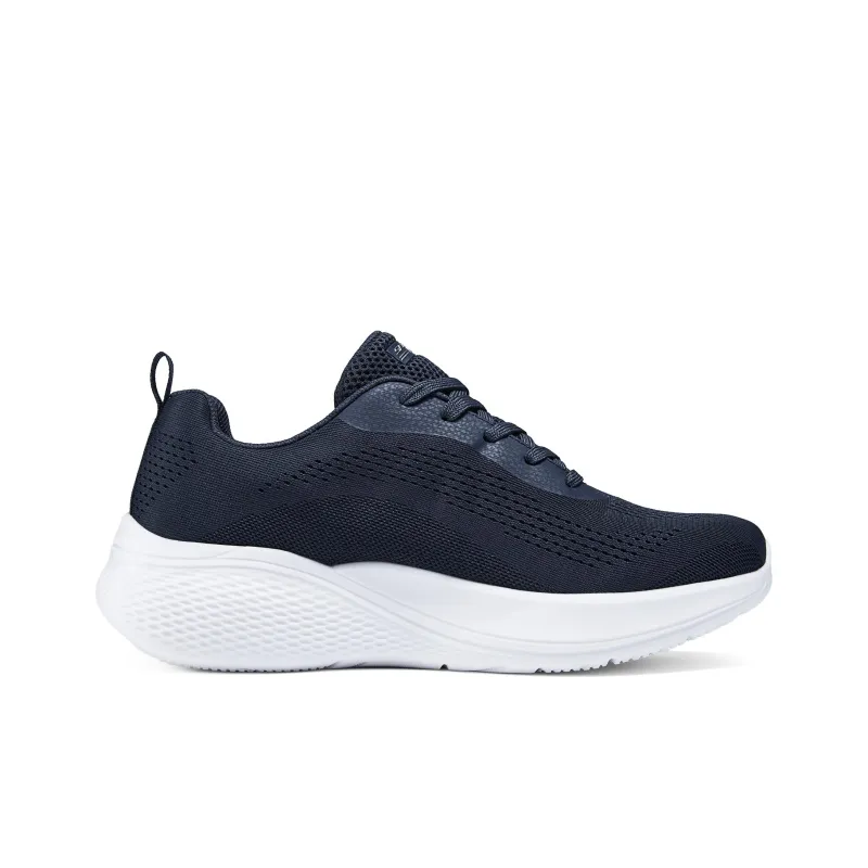 Skechers Bobs Breathable Low Top Casual Shoes Men's Navy-1