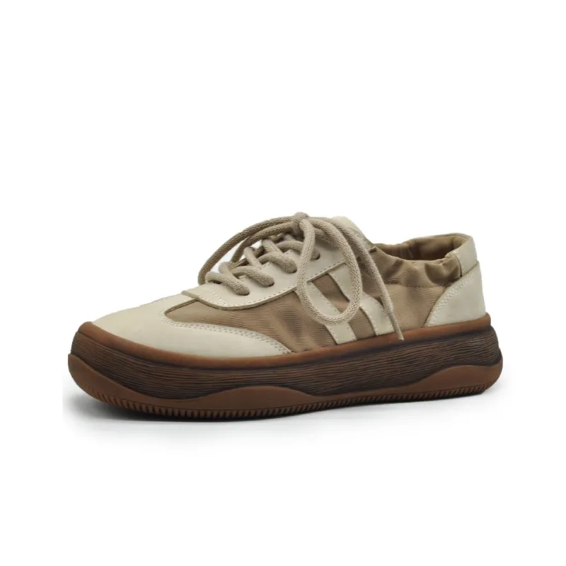 ARTMU Casual Shoes Women's Low Top Pink/Ecru-12