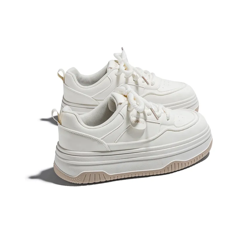 HUANQIU Non-slip Lightweight Low-Top Skateboard Shoes Women's-7