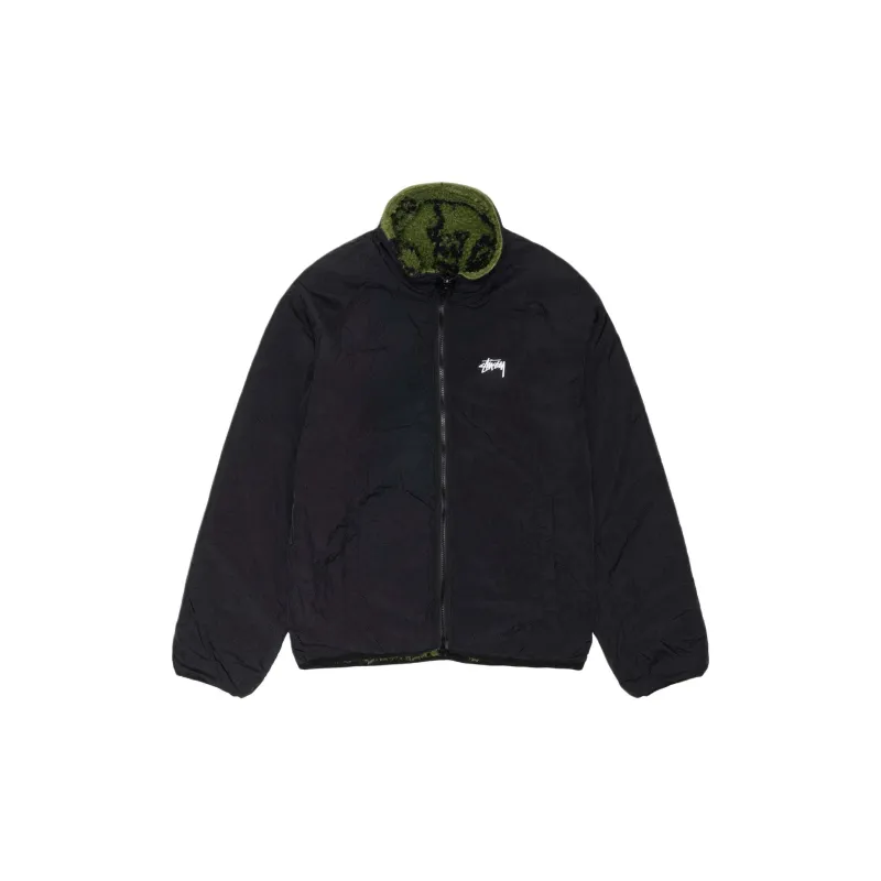 Stüssy Reversible Fleece Jacket-16