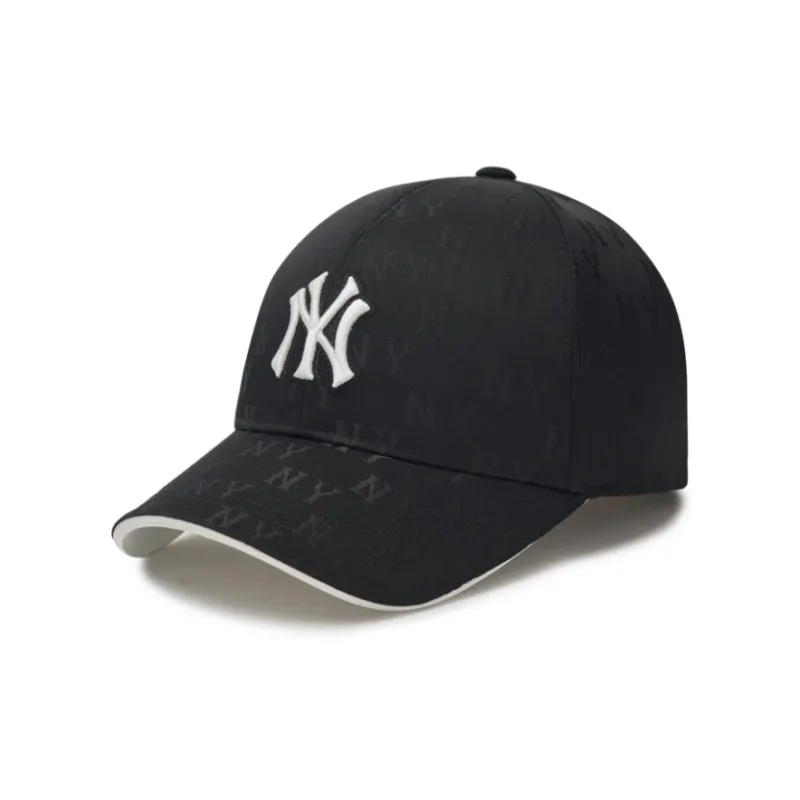 MLB Cotton Polyester Baseball Caps Unisex Black-0